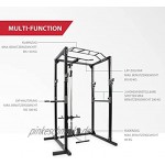 Ultrasport Power Fitness Multifunktionales Rack für effektives Ganzkörpertraining Massive Stahlkonstruktion