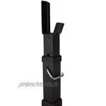 POWRX Hantelablage Paar | Hantelständer für Langhantel | Ständer höhenverstellbar | belastbar bis 100 kg