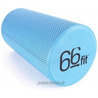 66fit EVA-Schaumstoffrolle Physio Pilates Yoga Triggerpunkt