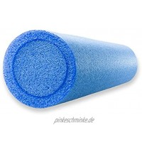 KAWANYO Pilatesrolle Faszienrolle Physio Fitness Yoga Massage Rolle 45 cm blau