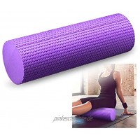 Lixada Faszienrolle Yoga Schaumstoffrolle High-Density Eva Muscle Roller Selbstmassagewerkzeug 30cm 45cm 60cm