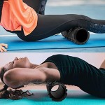 TOPLUS Yoga Säule Pilates Rolle Faszienrolle Sport Schaumstoff Rolle Eva Foam Yoga-Schaumstoffrollen Hilfsmittel zur Muskelverspannungen Druck lindern 33CMX14CM