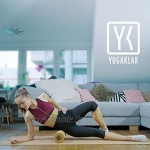 YOGAKLAR Faszien-Rolle aus Naturkork für eine Intensive Eigenmassage – nachhaltige umweltfreundliche und plastikfreie Yoga-Nackenrolle für die Faszienarbeit und zur Muskelentspannung