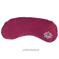 Bodhi Weiches Augenkissen mit Lavendel-Leinsamen-Füllung | für Yoga Entspannung & Meditation | Aus Seide oder Modal | Erhältlich in Mehreren Farben
