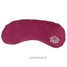 Bodhi Weiches Augenkissen mit Lavendel-Leinsamen-Füllung | für Yoga Entspannung & Meditation | Aus Seide oder Modal | Erhältlich in Mehreren Farben