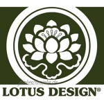 Lotus Design Meditationskissen Yogakissen Stickerei Mandala 15 cm hoch Bezug aus Baumwolle waschbar Yoga-Sitzkissen bunt mit Buchweizenschalen sozial und fair hergestellt