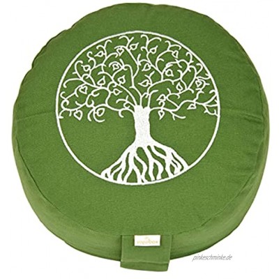 Yogabox Meditationskissen Glückssitz Lebensbaum