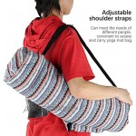 Liujaos Yogamattenträger verstellbare Yoga-Schultertasche für Frauen Männer tragbare Fitnessbekleidung-