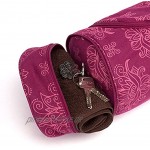 Yoga-Tasche ASANA BAG 80Lotus berry Maharaja Collection 100% Baumwolle Köper Für Matten bis 80 cm Breite 5 mm Dicke und 200 cm Länge