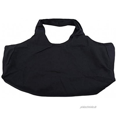 zwyjd Yoga Mat Bag Full Zip Übung Yoga Mat Carry Bag Yoga Pilates Mat Bags Träger Lange Tasche mit Taschen Multifunktionales Yoga Paket Gepäcktasche,Schwarz