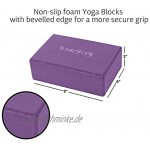 HemingWeigh Yoga-Set – Yoga-Matten-Set enthält Tragegurt Yoga-Blöcke Yoga-Gurt und 2 Mikrofaser-Yoga-Handtücher – Yoga-Ausrüstung und Zubehör für Anfänger und erfahrene Yogis