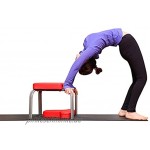 DLLYJDLY Yoga Inversion Stuhl Yoga Inversion Bank Idee für Workout Fitness und Gym Hocker Handstand mit PVC-Pads für Family Gym entlasten Sie Müdigkeit und Formen Sie den Körper
