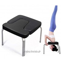 FCCD Yoga Handstand Bench Yoga Kopfstandhocker Stand Yoga Stuhl für Familie Stahlrohr und PU-Pads Fitnessgeräte lindern Sie Müdigkeit und Bauen Sie Körper auf für Familien Fitnessstudio