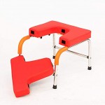 Kopfstandbank Inversion Stuhl Non-Mechanical Inverted Artifact Yoga Studio Haushalts Null-basierte Inverted Hilfs Hocker for Frauen Hilfe Sie entwickeln eine Perfect Body