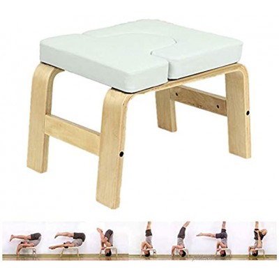 Q&Z Yoga Handstand Bench,Invertierte Yoga Sport ÜBungs SportüBungsbank FitnessgeräTe Ergonomische Griffe FüR Lindern Sie MüDigkeit Und Bauen Sie KöRper Auf