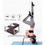 TOHOYOK Yoga invertiert Stuhl Yoga Zusatzausbildung Stuhl Stahlrohr + PU-Material invertiert Trainer geeignet for zu Hause Gymnastikübung Fitnessübung Kopf stehend Trag 440 lbs