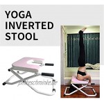 ZLHW Hocker invertierter Stuhl Home Practice Inverted Hilfsfitness Inversionsausrüstung High Grad Verwendungszweck Faltbares Yoga